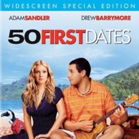 50 First Dates DVD Special Edition Widescreen Rated PG-13 Columbia Tristar - Picture 1 of 4